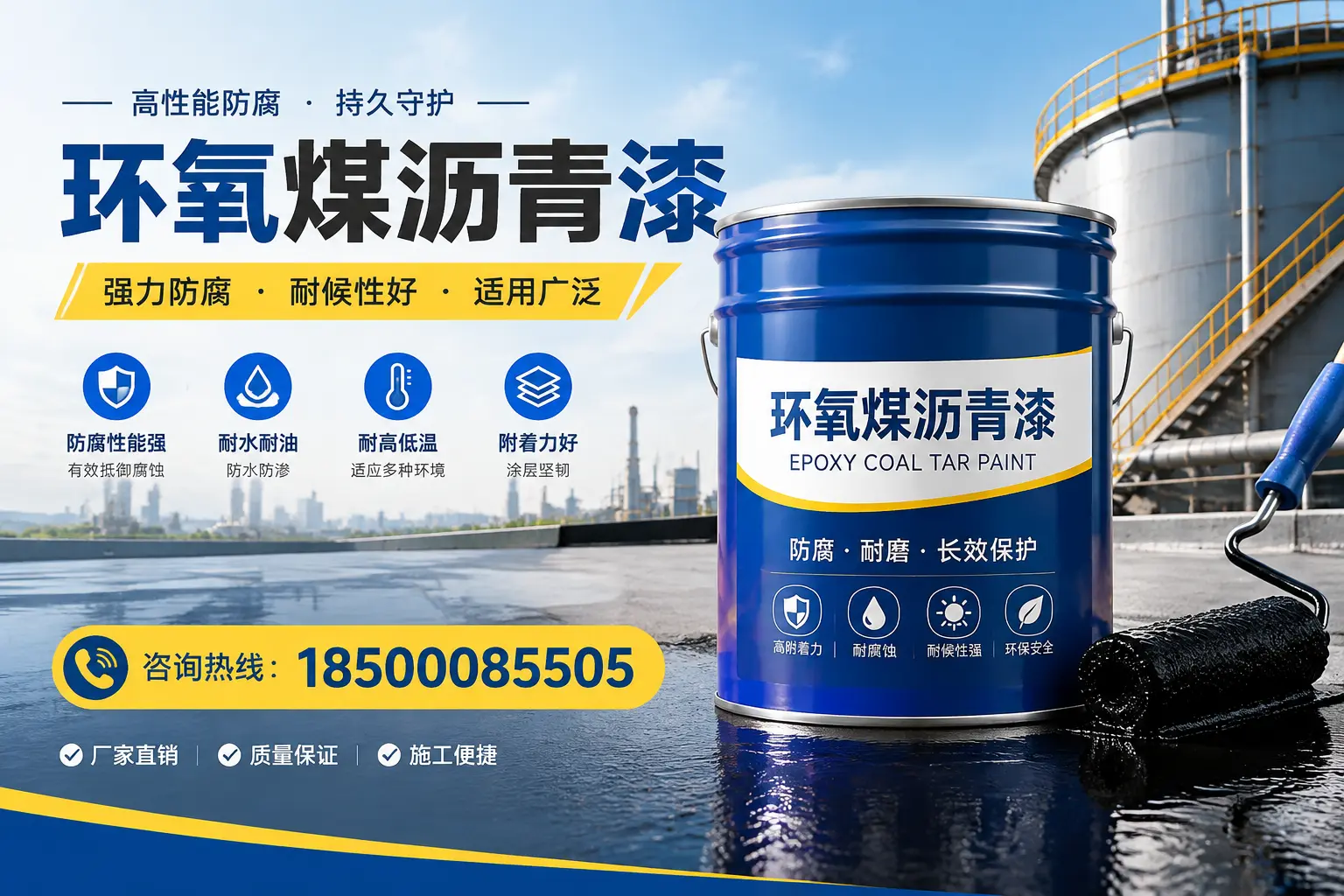 环氧煤沥青漆的储存与运输注意事项，路南企业须知